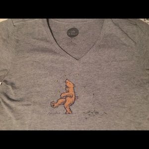 Life Is Good V-Neck T Shirt